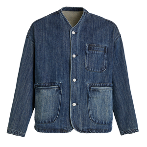 Denim Mandarin Jakcet