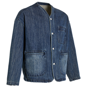 Denim Mandarin Jakcet