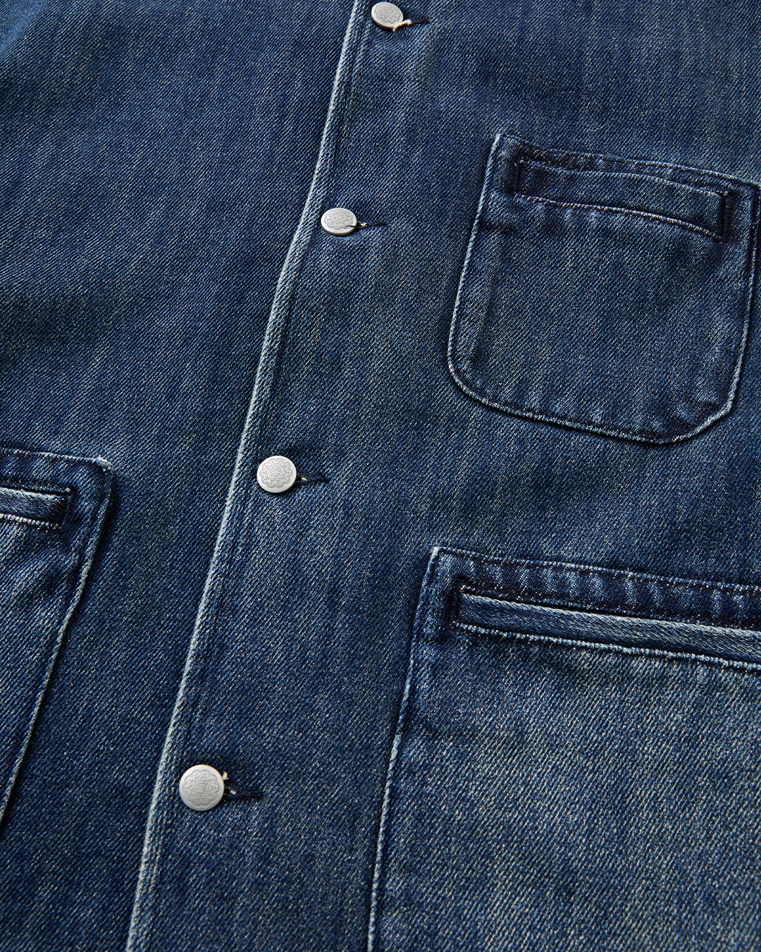 Denim Mandarin Jakcet