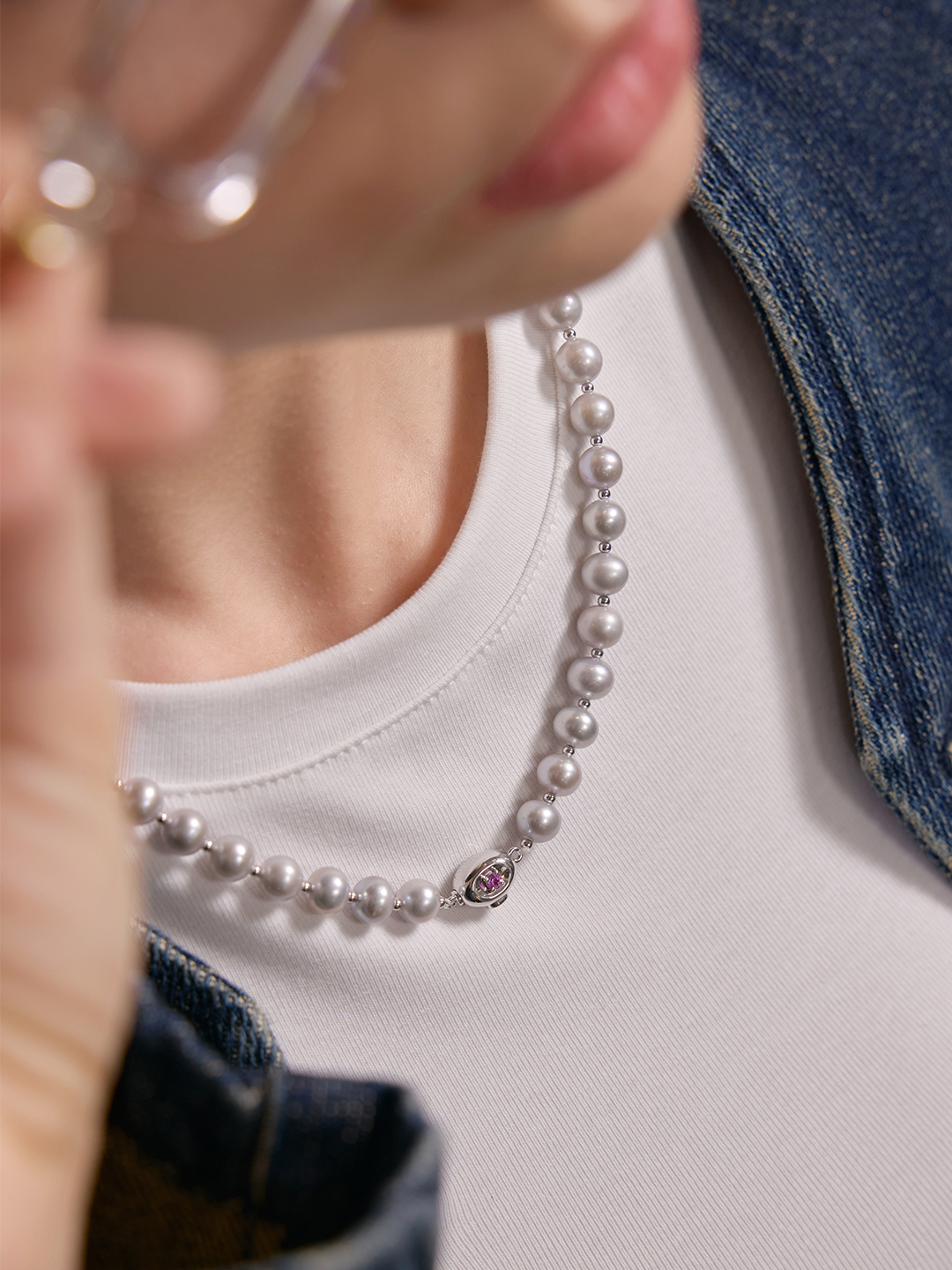 Oracle Pearl Necklace