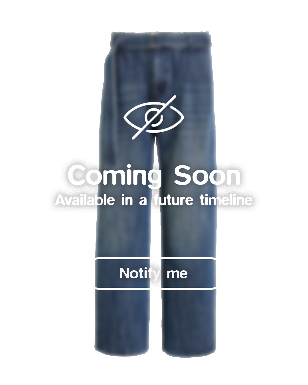 Denim Belted Jeans