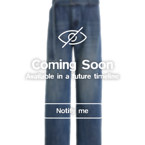 Denim Belted Jeans