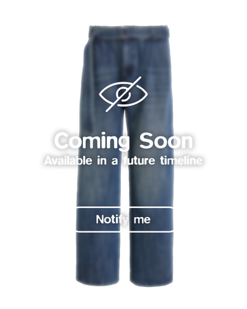 Denim Belted Jeans
