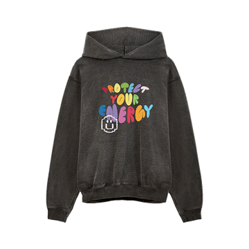 YAW Protect Your Energy Luxury Vintage Hoodie